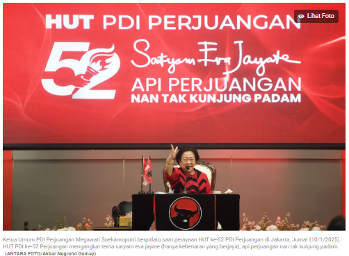 Ini Instruksi Lengkap Megawati ke Kepala Daerah Kader PDI-P untuk Tunda Ikut Retreat